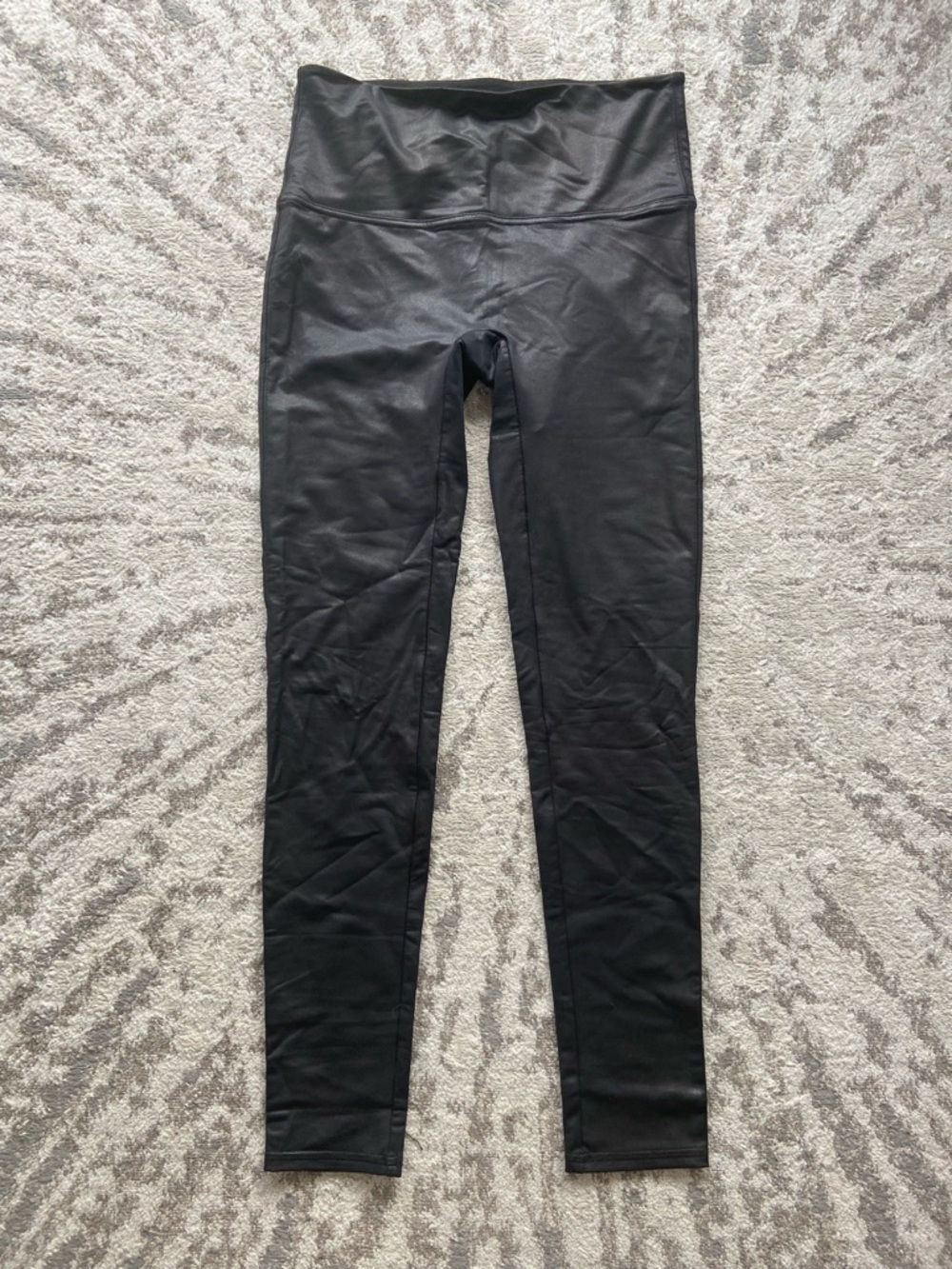 Pleather/Faux Leather Leggings Size Large